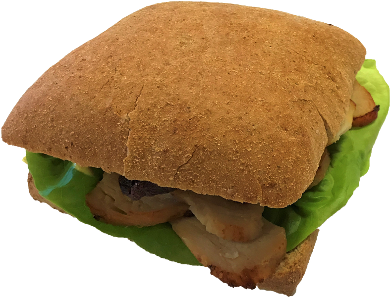 Billede af en sandwich